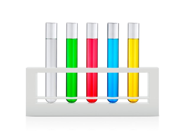 PSD chemical test tube transparent background