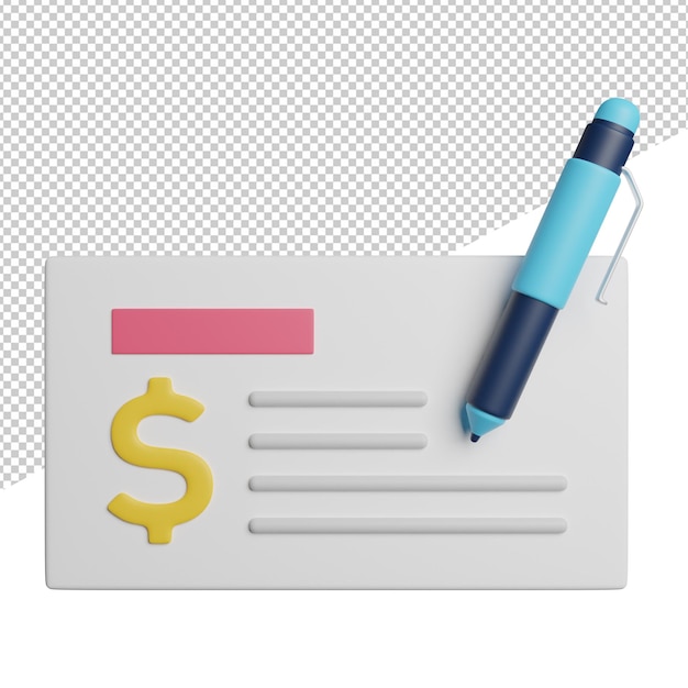 PSD cheque money check