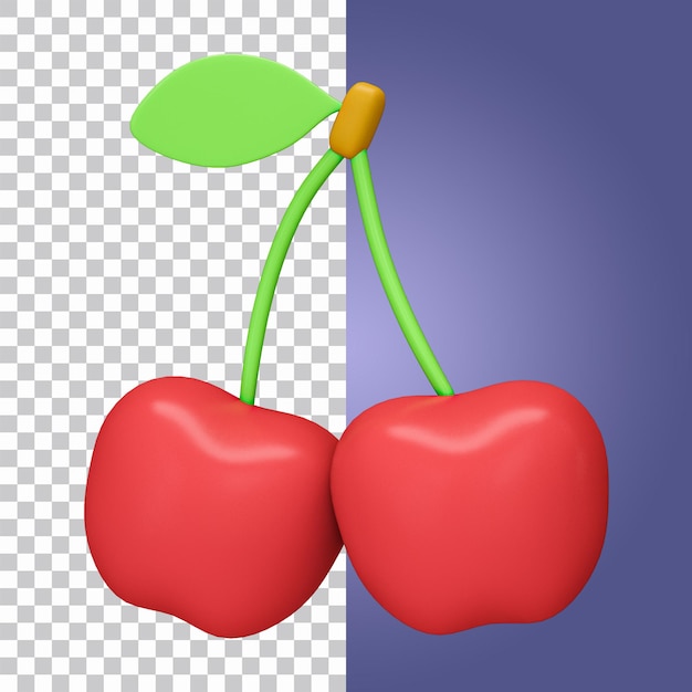 Cherry 3d icon