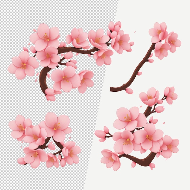 PSD cherry blossom