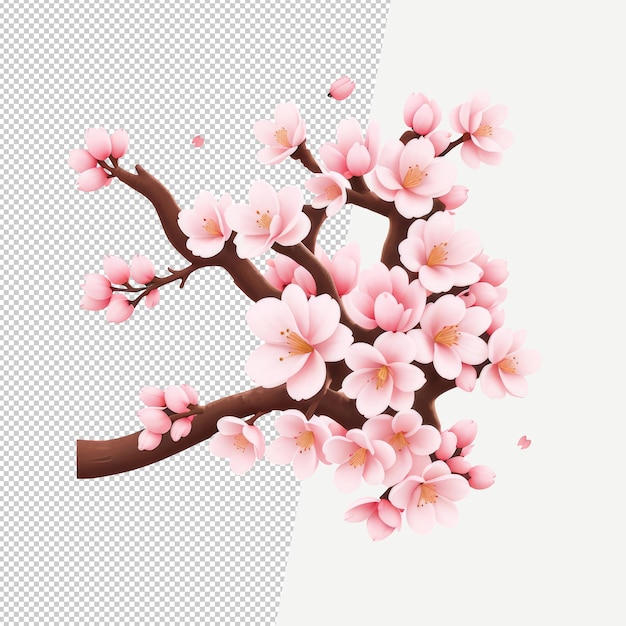 PSD cherry blossom