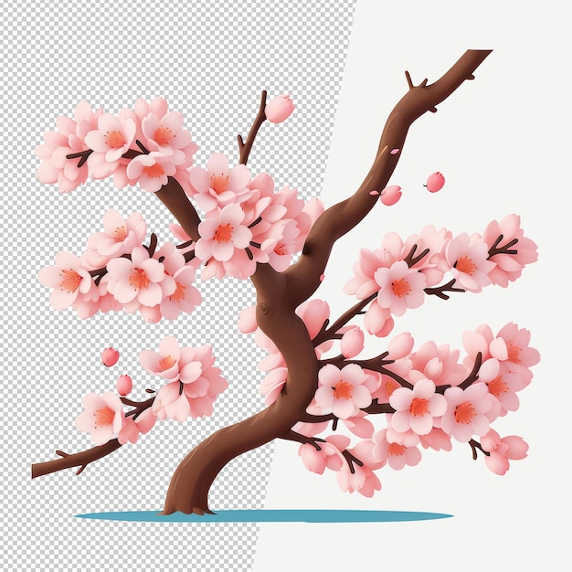 PSD cherry blossom