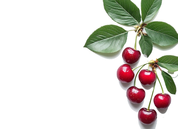 PSD cherry fruit hd quality