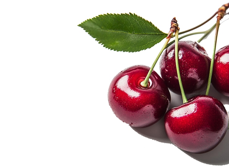 PSD cherry fruit hd quality