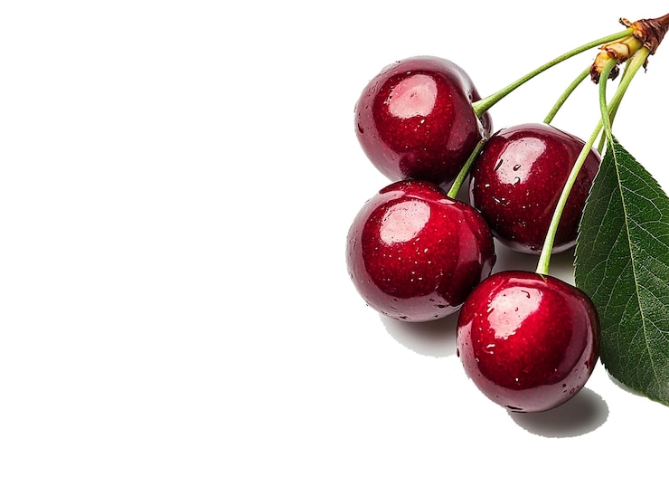PSD cherry fruit hd quality