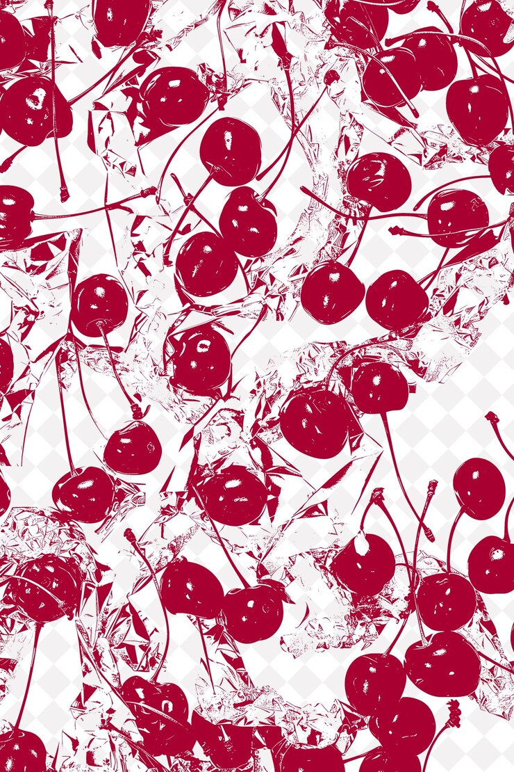 PSD cherry pits with crumpled aluminum foil and torn plastic wra creative texture background designs