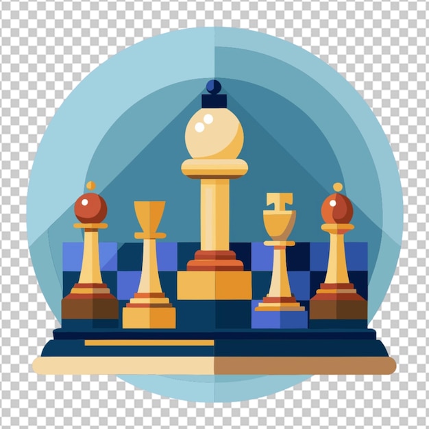 chess board game concept of business ideas and competition and strategy ideas concept