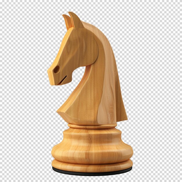 PSD chess night isolated on transparent background