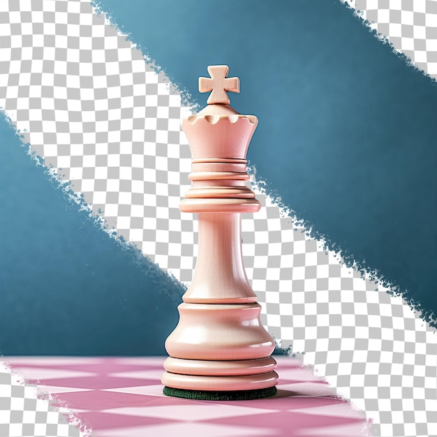 PSD chess piece alone on a transparent background