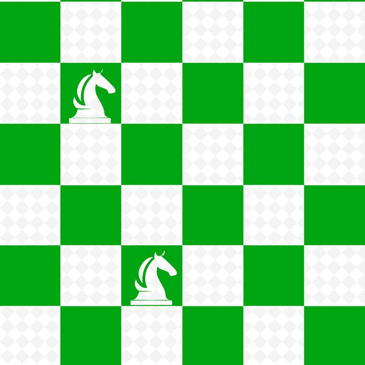 PSD chessboard squared pattern with horse icon and grid layout t nature inspired abstract outline art