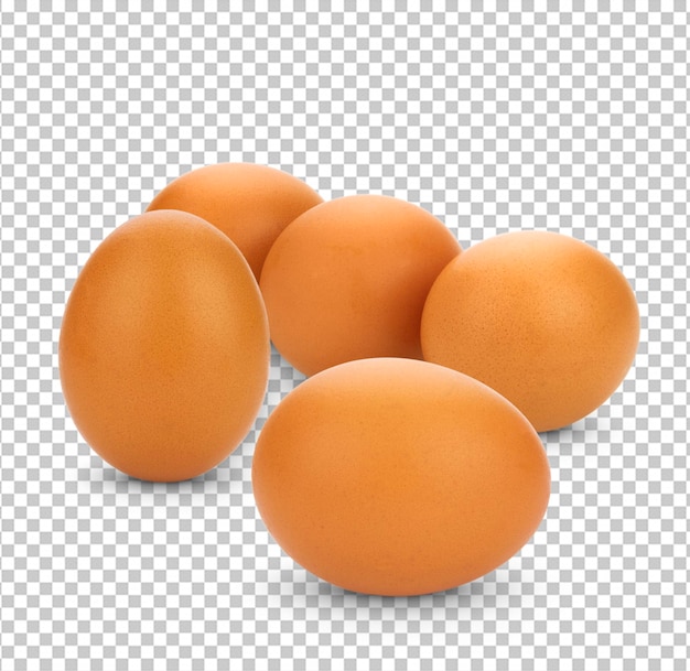 PSD 鶏の卵は、白い背景に