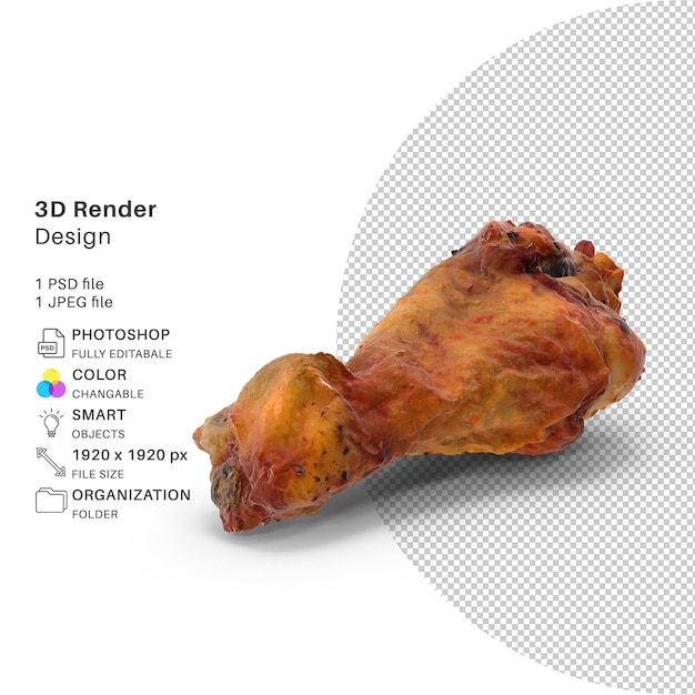 Chicken leg piece