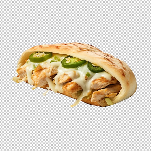 PSD chicken shawarma wrap