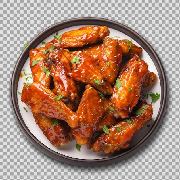 Chicken wings png pittig eten