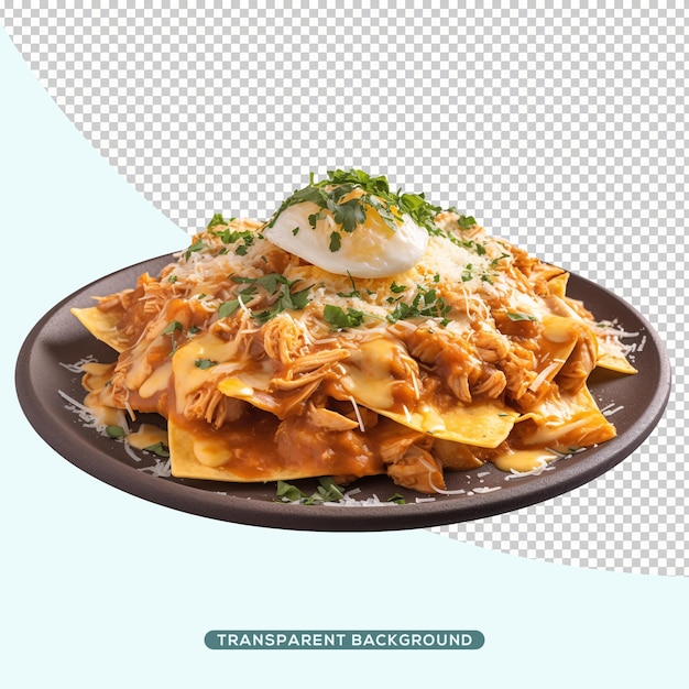 PSD chilaquiles mexican food