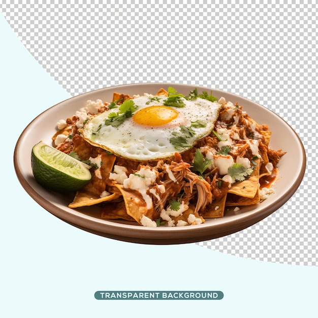 Chilaquiles mexican food