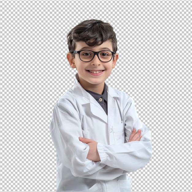 PSD child in doctor and health care