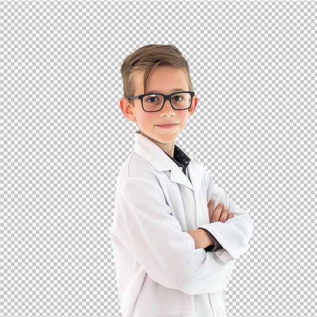 PSD child in doctor and health care