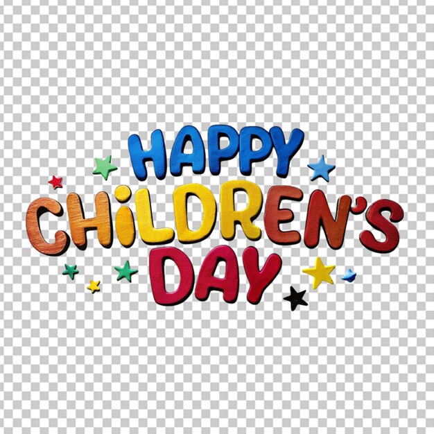 PSD Детский день в стиле мультфильма