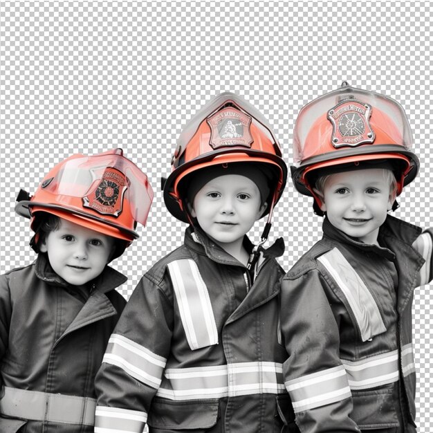 Children fireman