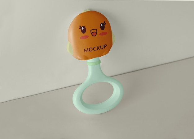 PSD children's toy mock-up design