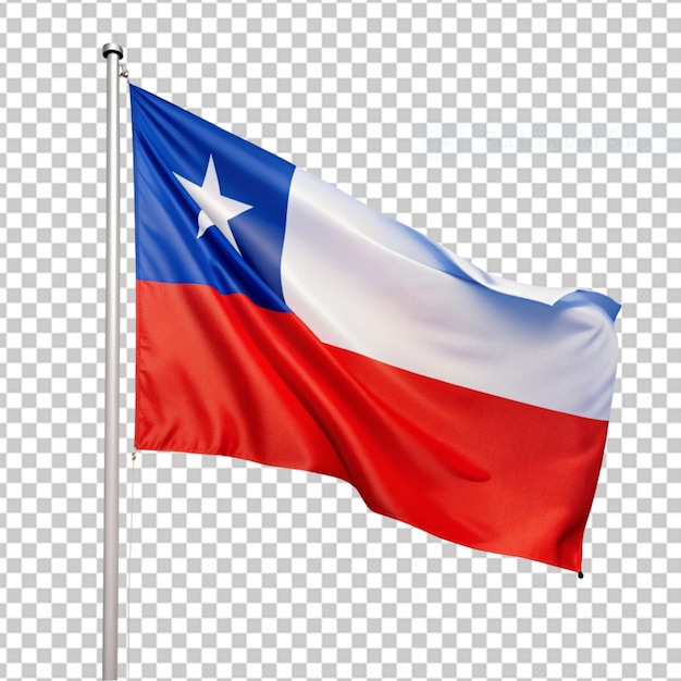 PSD chile national flag png