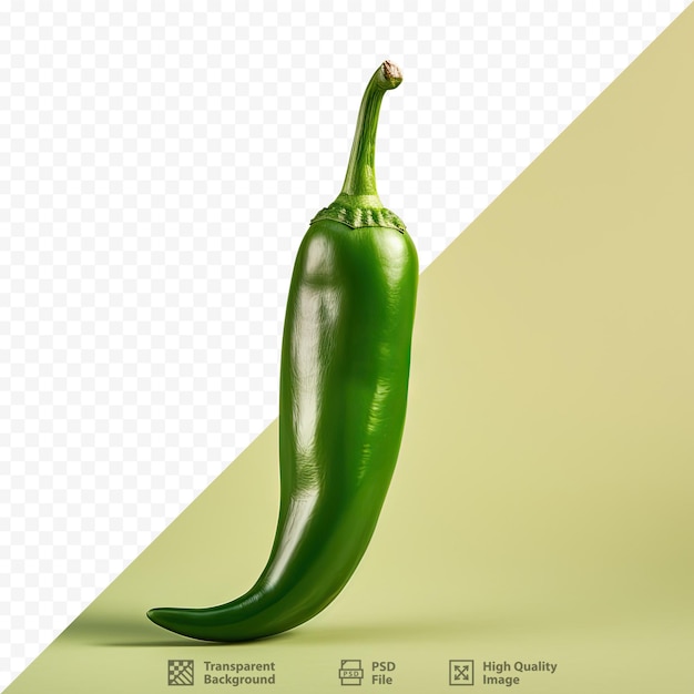 Chilean pepper on transparent background