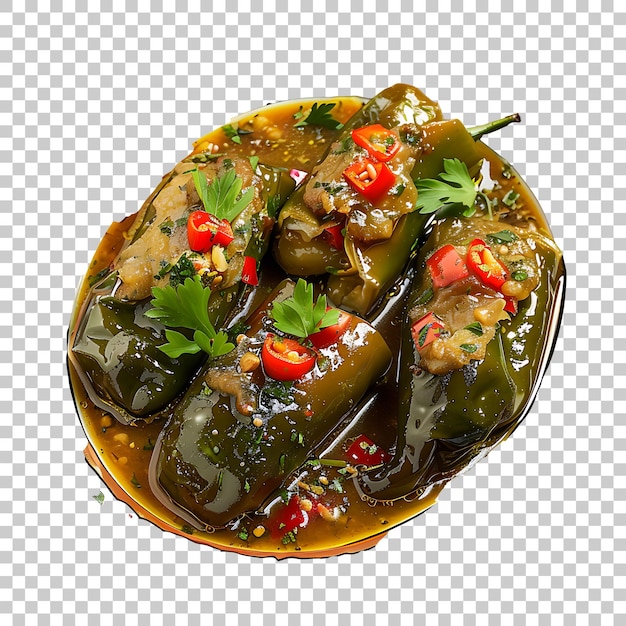 PSD chiles rellenos png met doorzichtige achtergrond