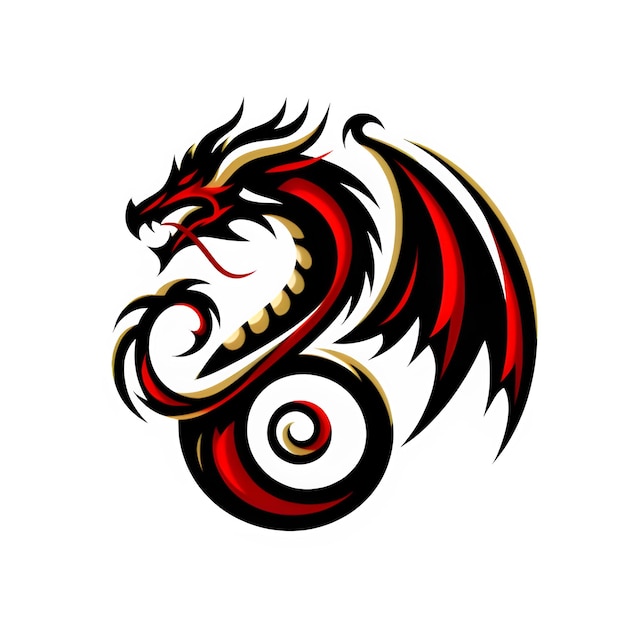 PSD chinese dragon