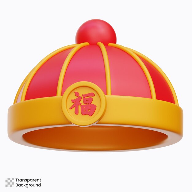 Chinese Hat 3d Illustration