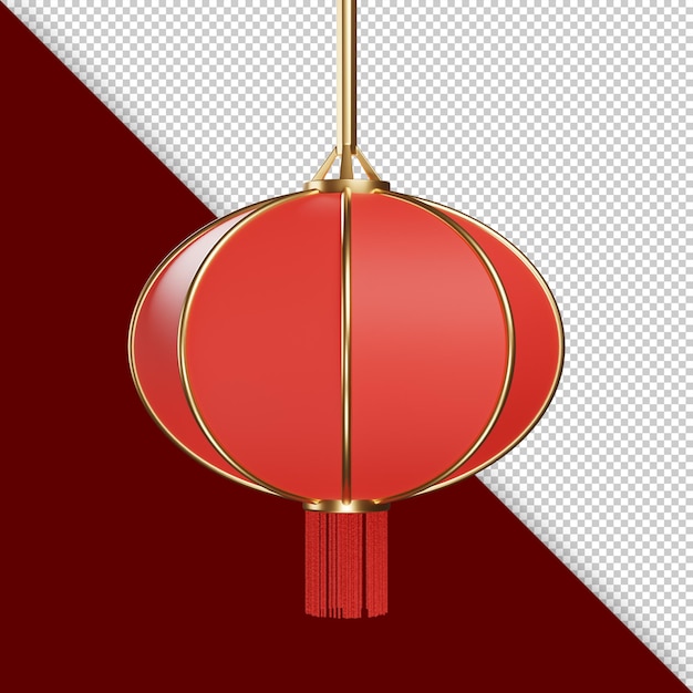 Chinese lamp 3D-rendering