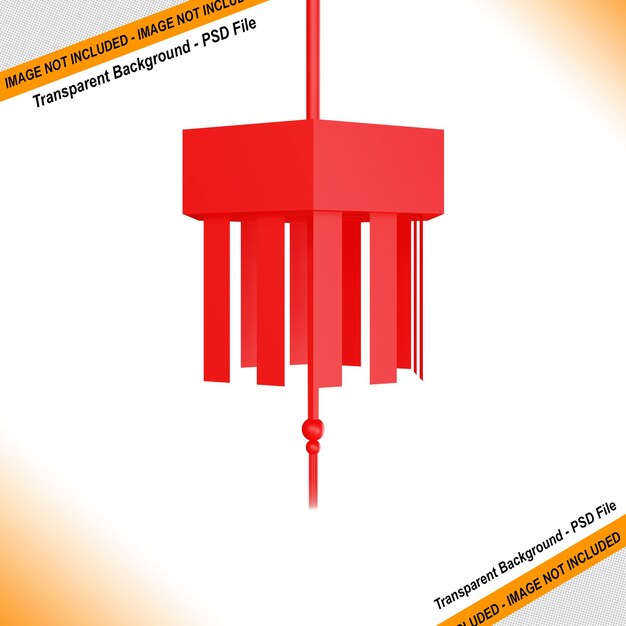 progettazione di lanterne cinesi rendering 3d per esigenze di decorazione