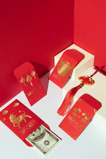 PSD chinese new year assortment