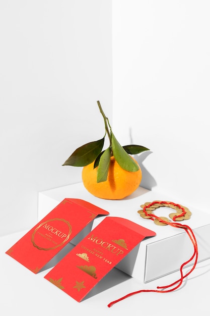 Chinese new year elements assortment