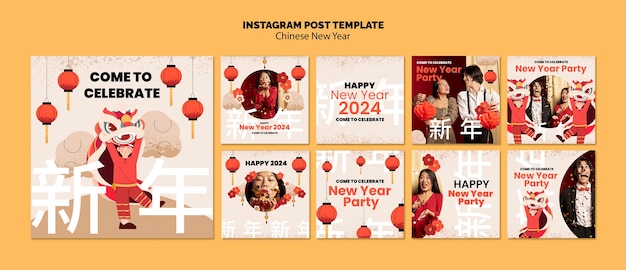 Chinese nieuwjaarsviering op Instagram