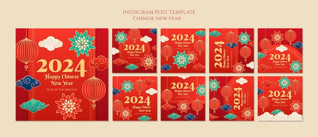 Chinese nieuwjaarsviering op instagram