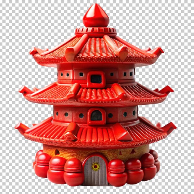 PSD a chinese pagoda lamp