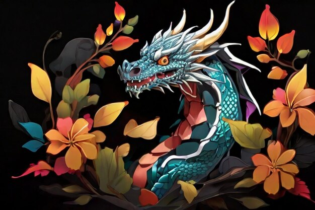 Chinese style dragon