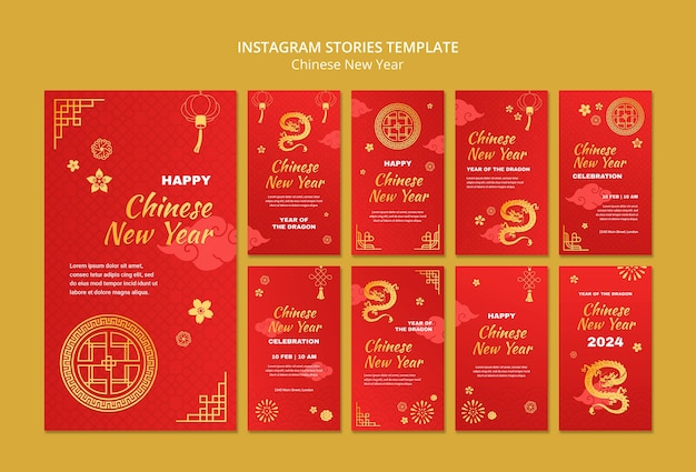 Chińskie święto Nowego Roku na Instagramie