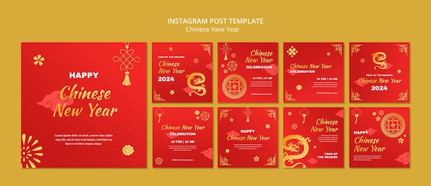 Chińskie uroczystości noworoczne na Instagramie