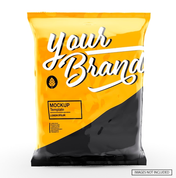 Chips bag mockup