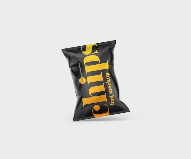 Mockup bag chips