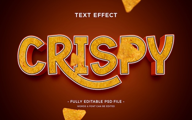 Chips text effect