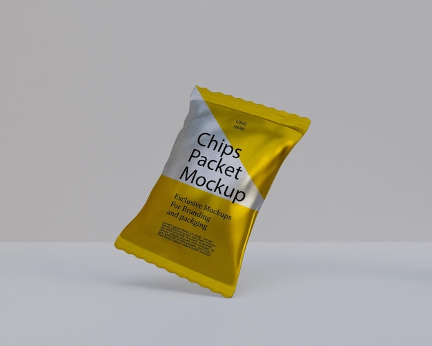 Chipspakket mockup