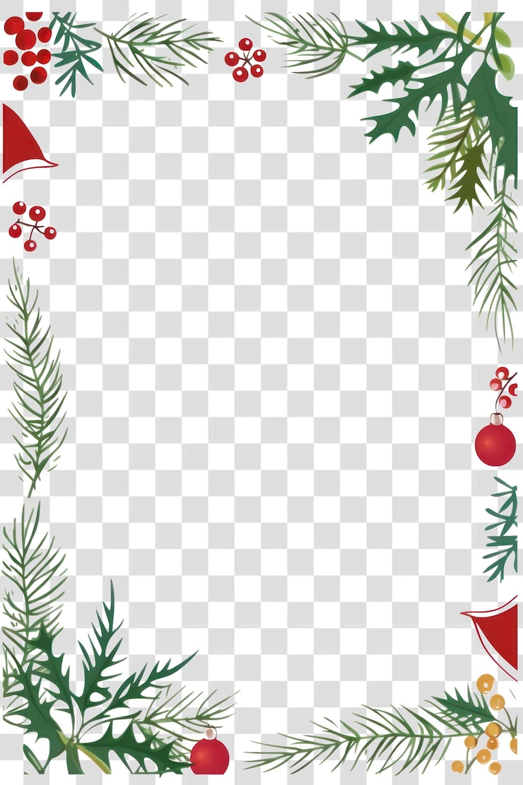 PSD chirstmas achtergronden patroon plant