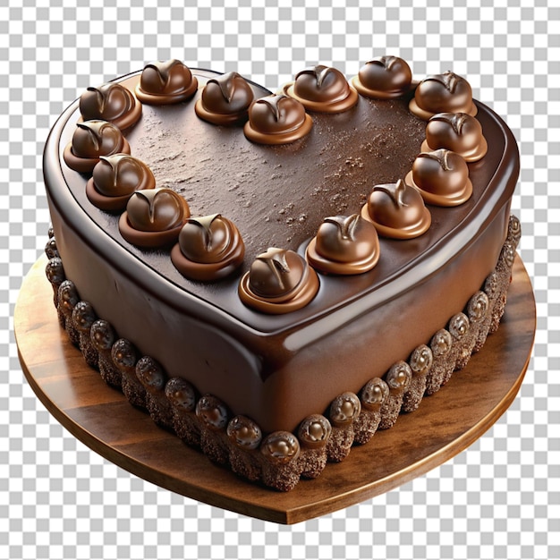 chocolade hart cake