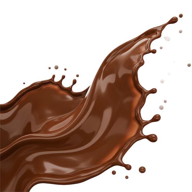 Chocolade splash