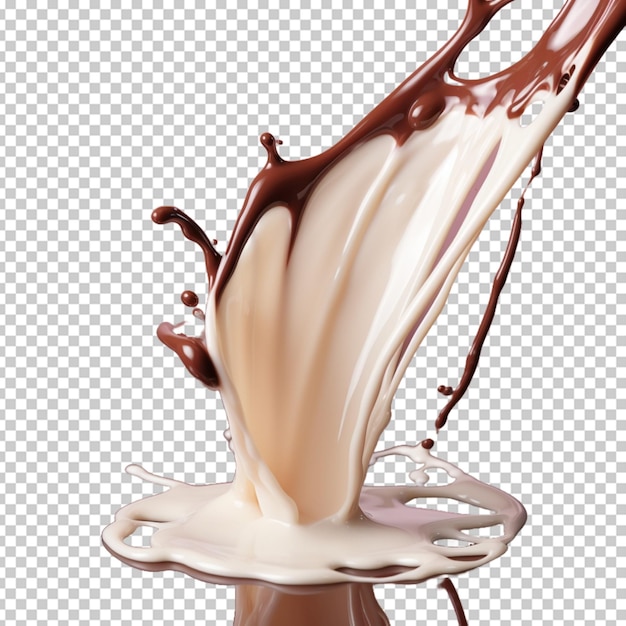 PSD chocolade vloeistof png psd