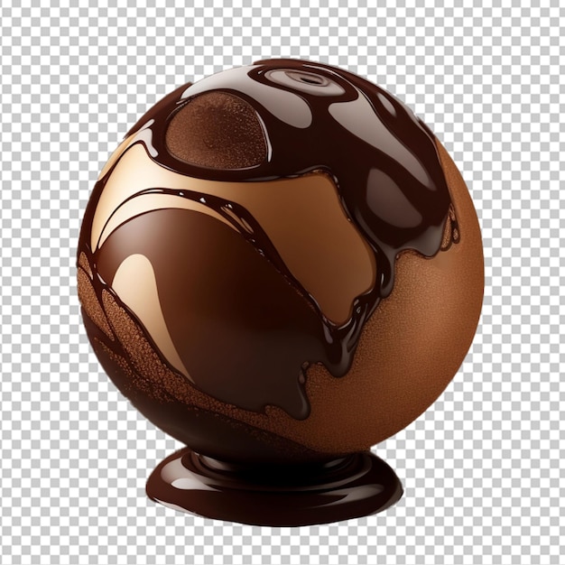 chocolade wereldbol