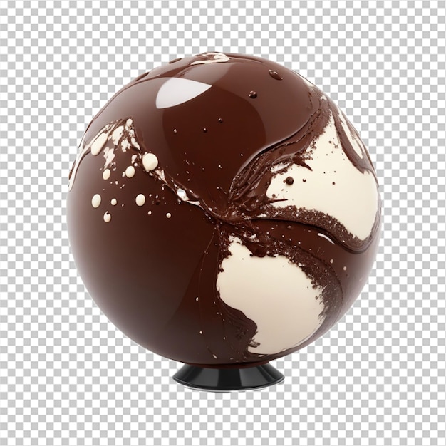 chocolade wereldbol